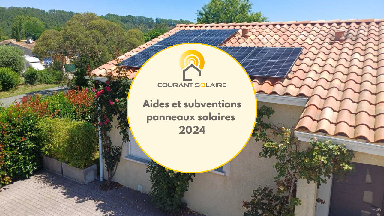 Aides panneaux solaires 2024