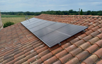 Installation de panneaux solaire de 2,95 kWc à Merville, à proximité de Blagnac en Haute-Garonne (31)