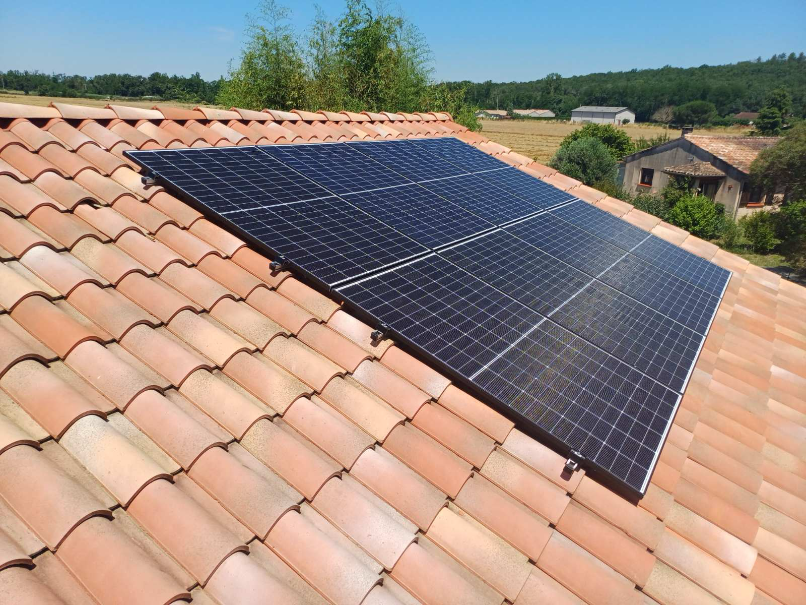 Installation photovoltaique à proximité d'Albi