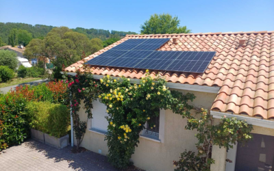 Installation de panneaux solaires de 6 kWc à Saint Lieux Les Lavaur, à proximité d’Albi dans le Tarn (81)