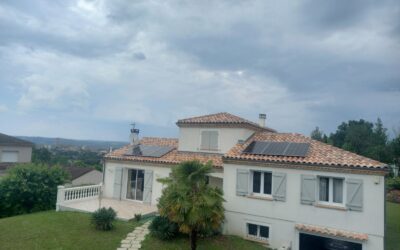 Installation de panneaux solaires de 3 kWc à Albi dans le Tarn (81)