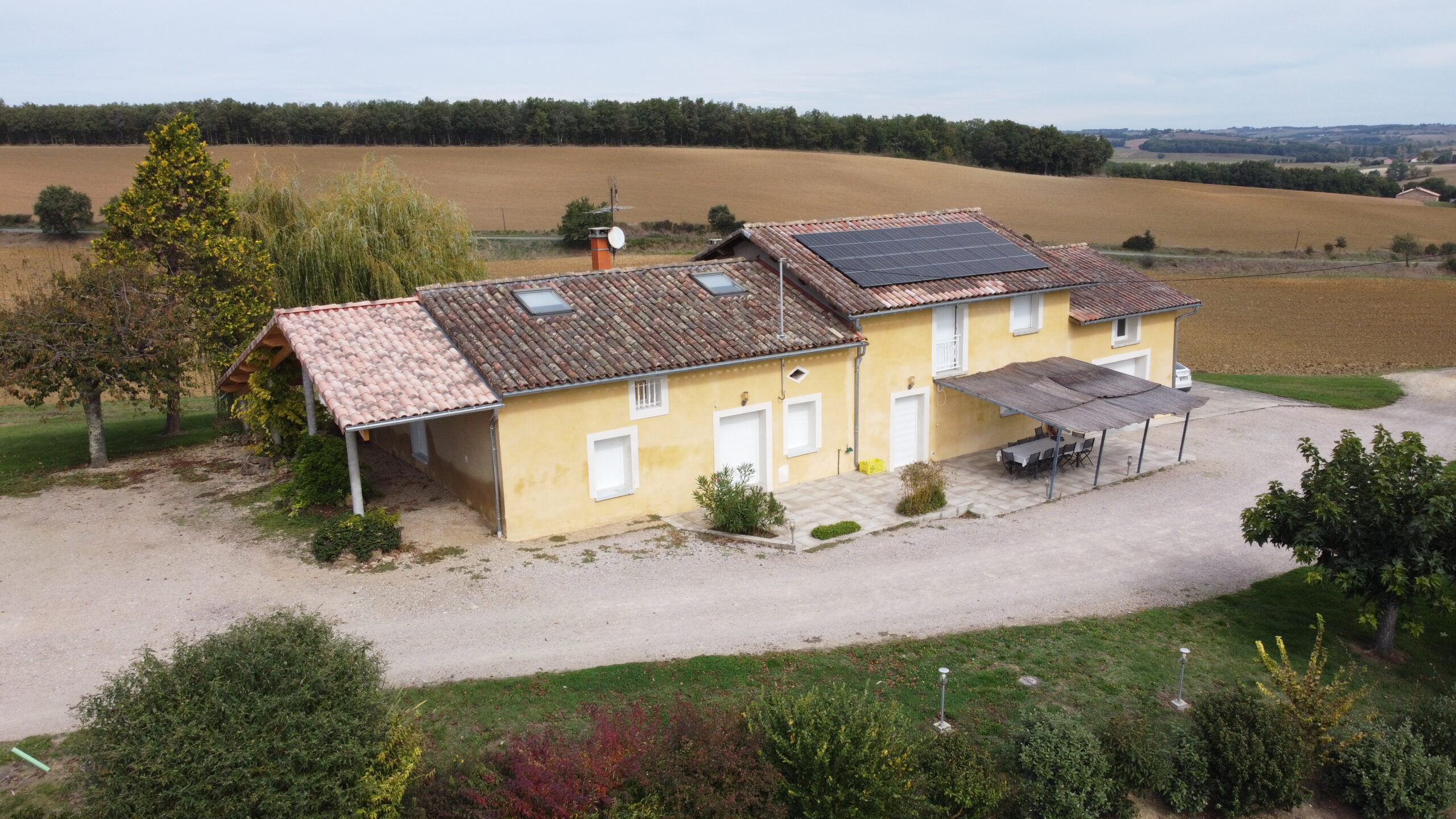 Installation panneaux solaires proche d'Albi dans le Tarn (81)