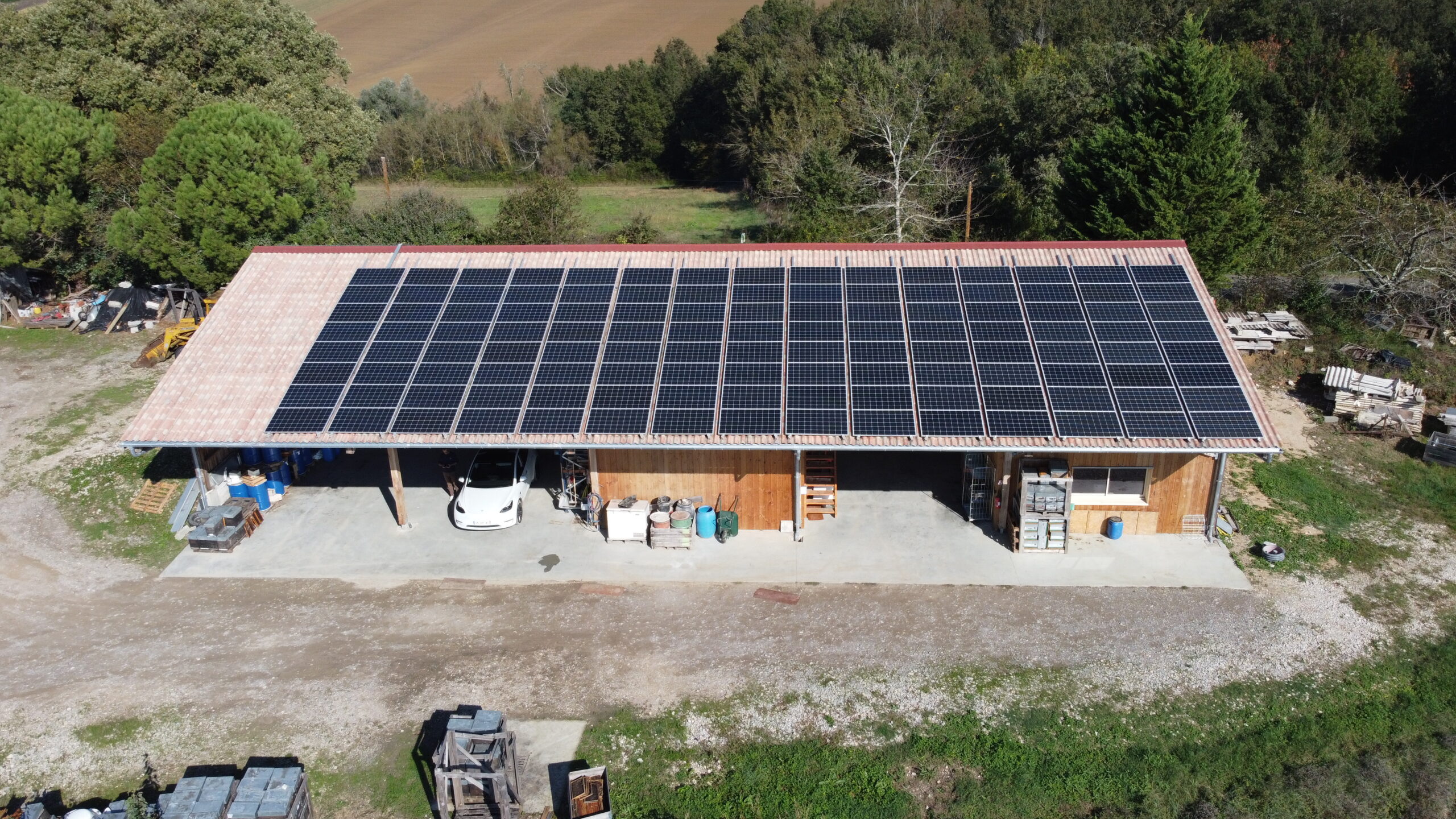 Photovoltaïque sur bâtiment existant